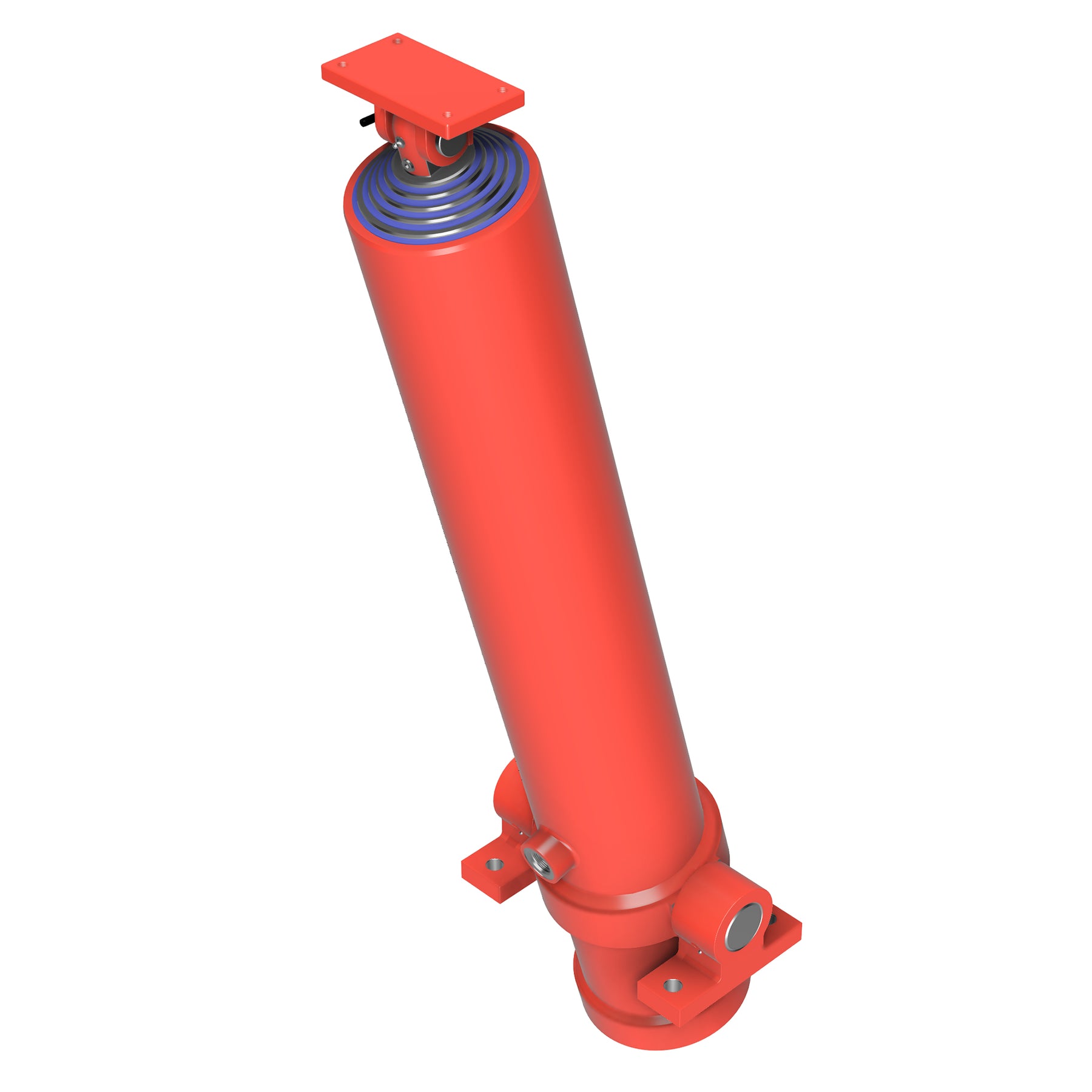 24 Ton Cowl Mount Hydraulic Cylinder / Ram - S2-77TT-5-5505-RT260 ...